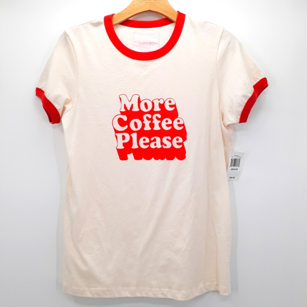 BAN.DO More Coffee Please Graphic Tee - Picture 2 of 9